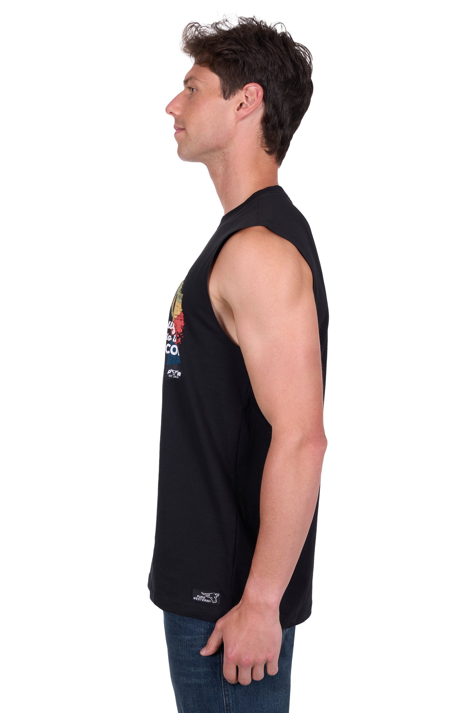 Mens Terry Muscle Tank