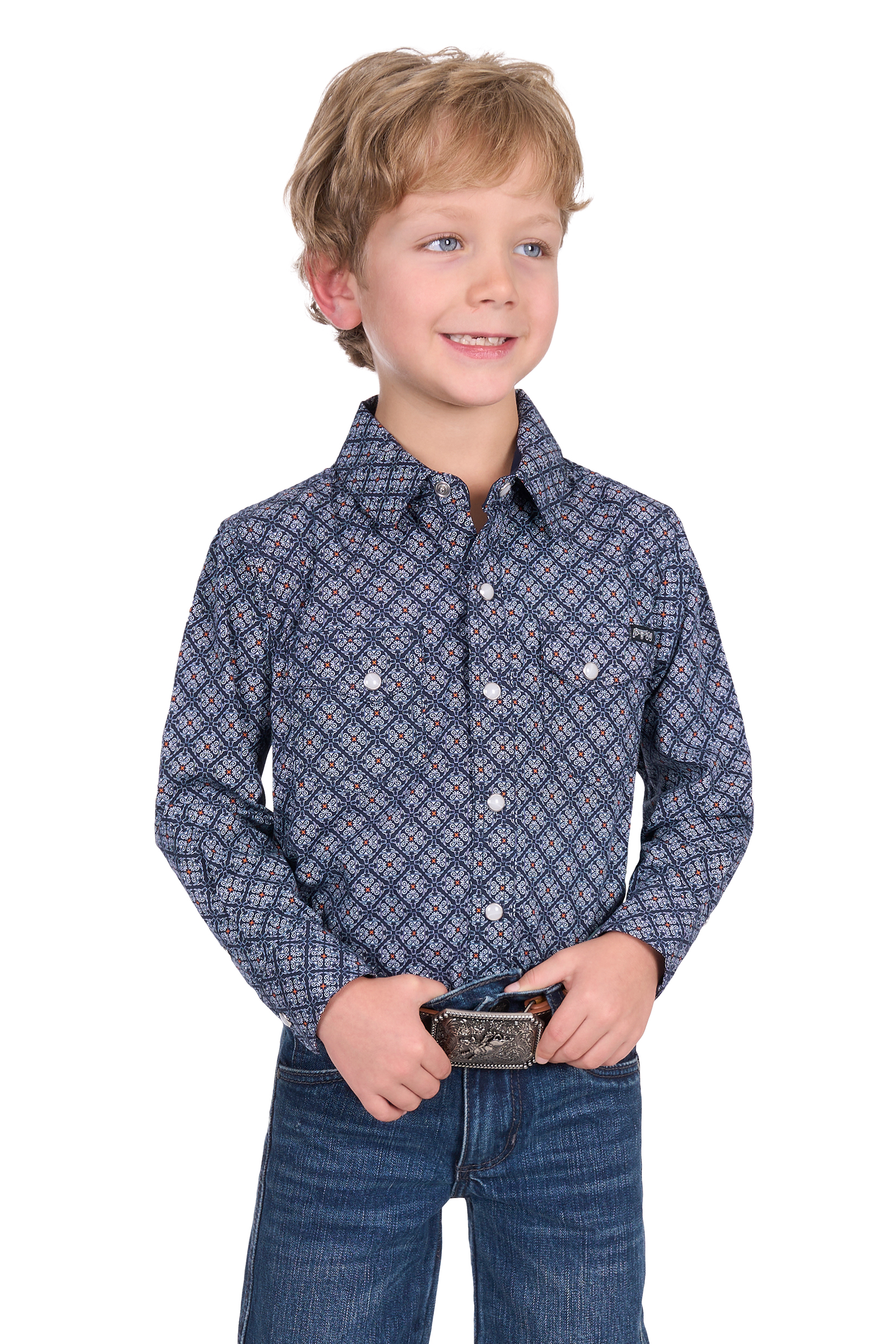 Boys Douglas Ls Shirt