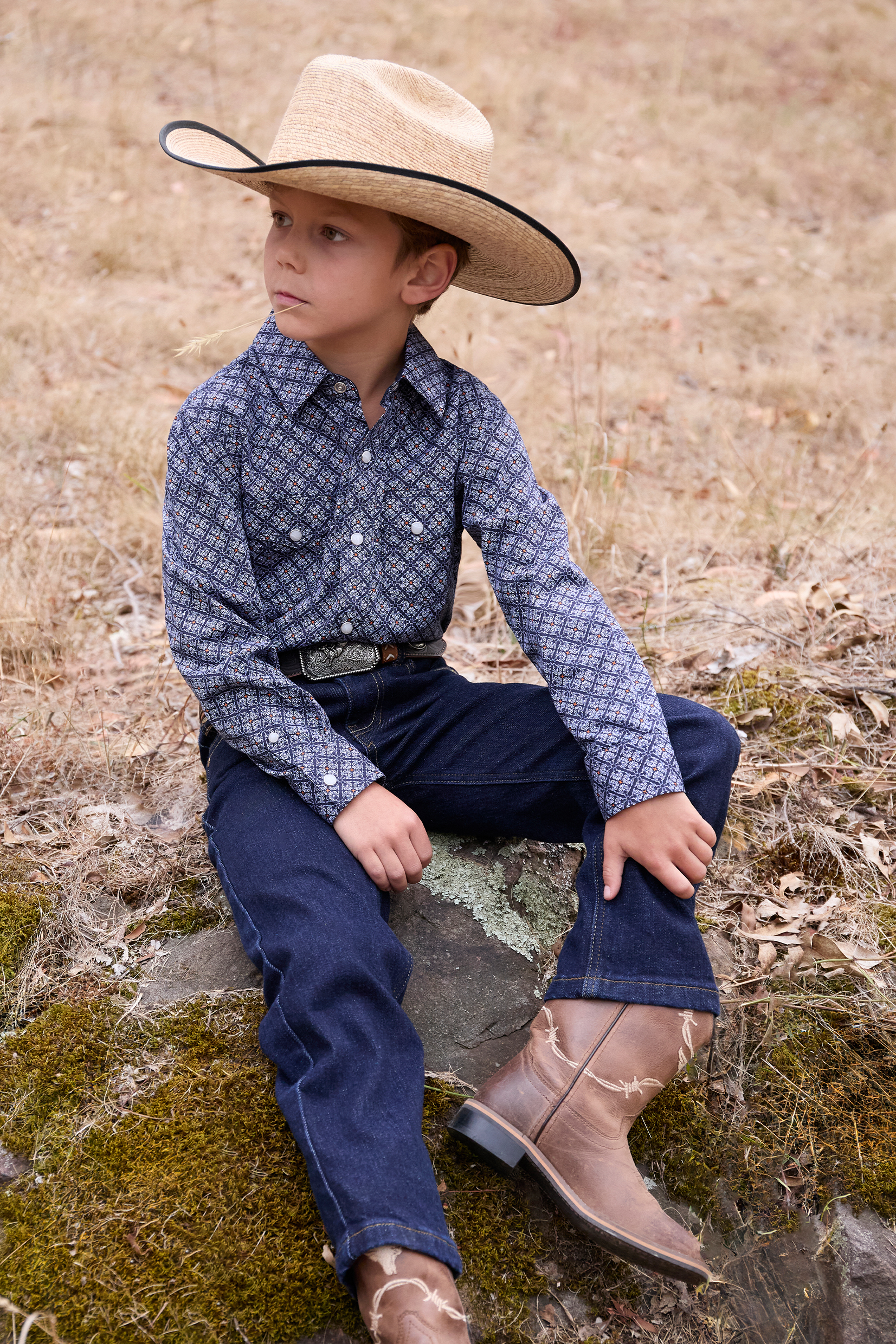 Boys Douglas Ls Shirt