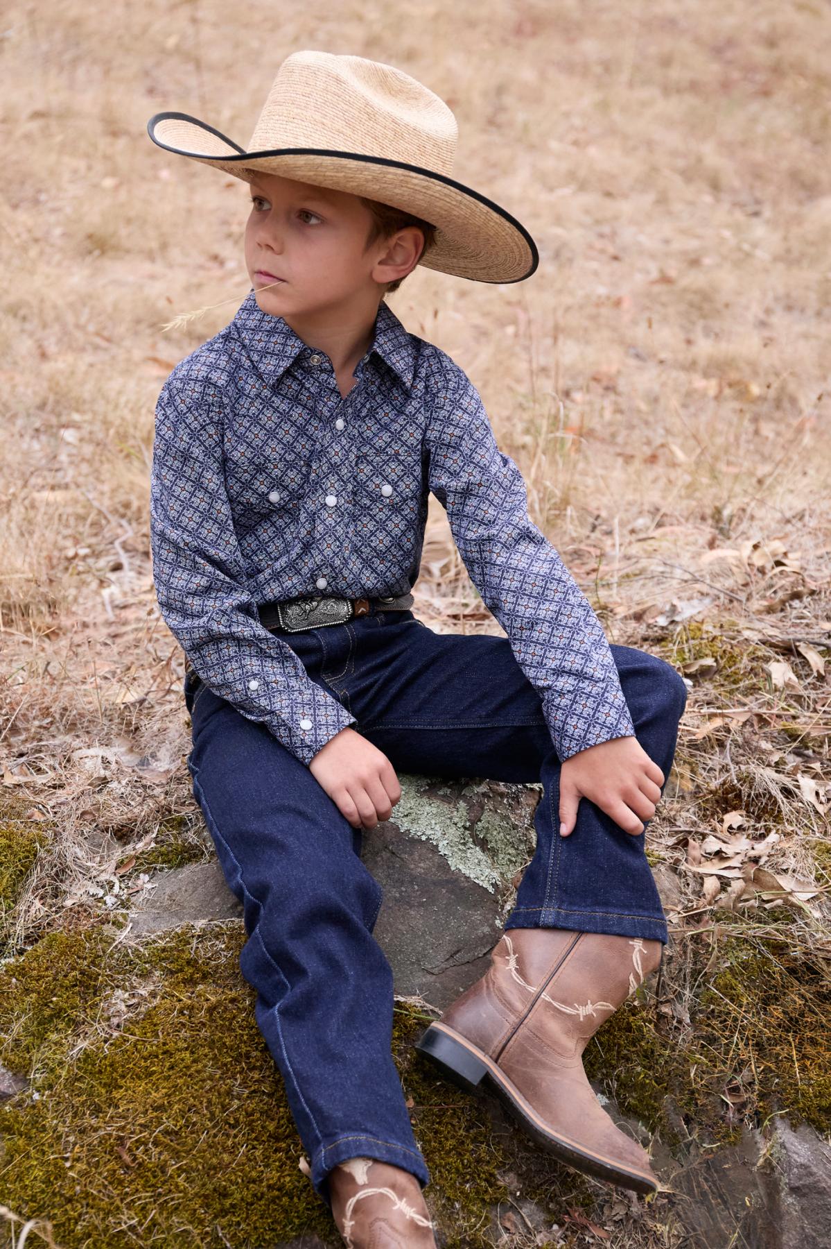 Boys Douglas Ls Shirt
