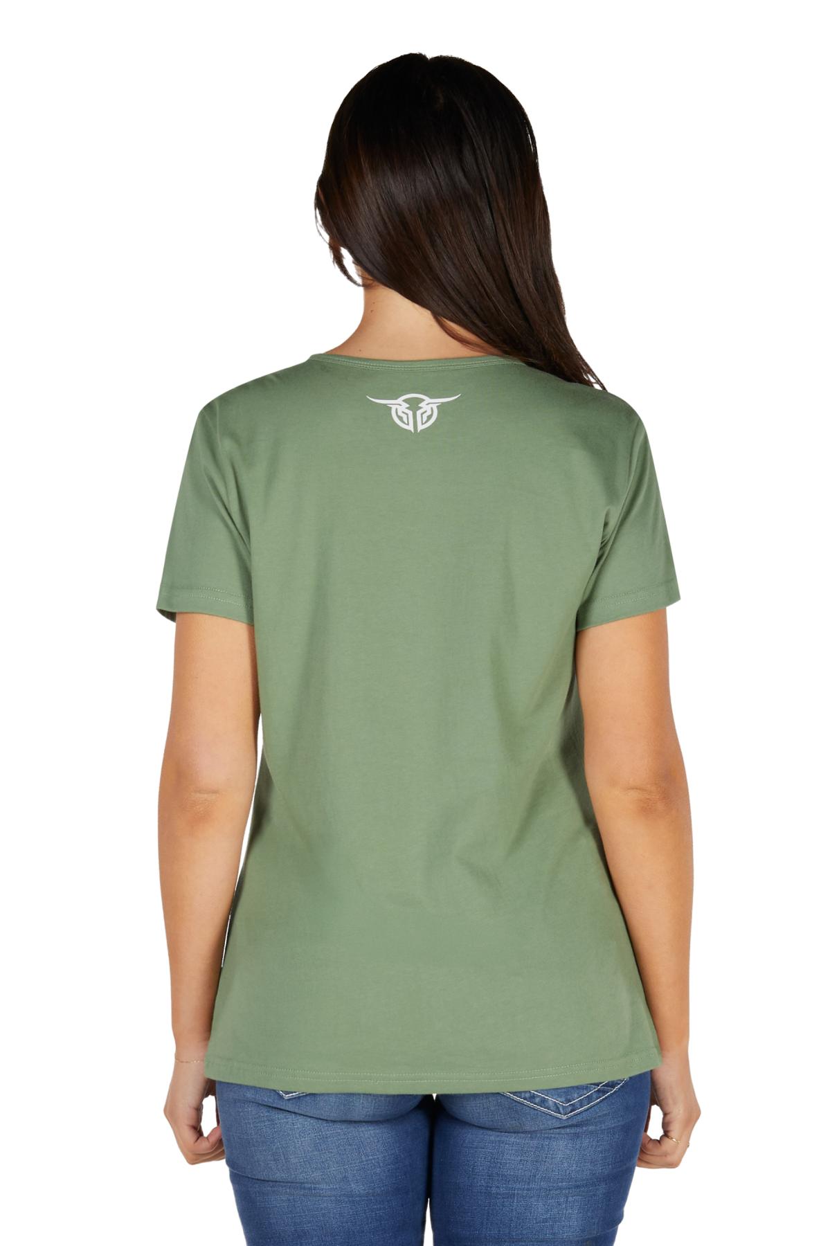 Women’s Eleanor V Neck Short Sleeve Tee