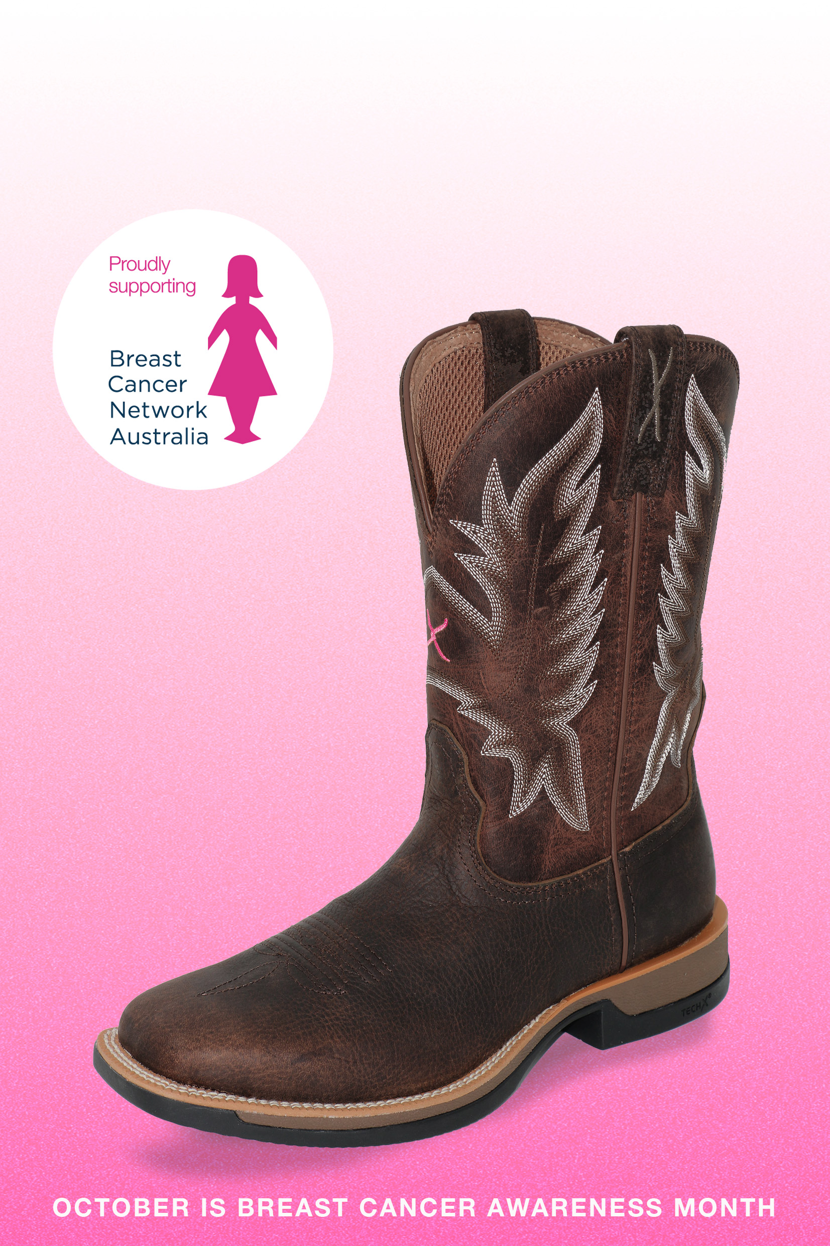 Men's 11" Pink Tech X1 Boot