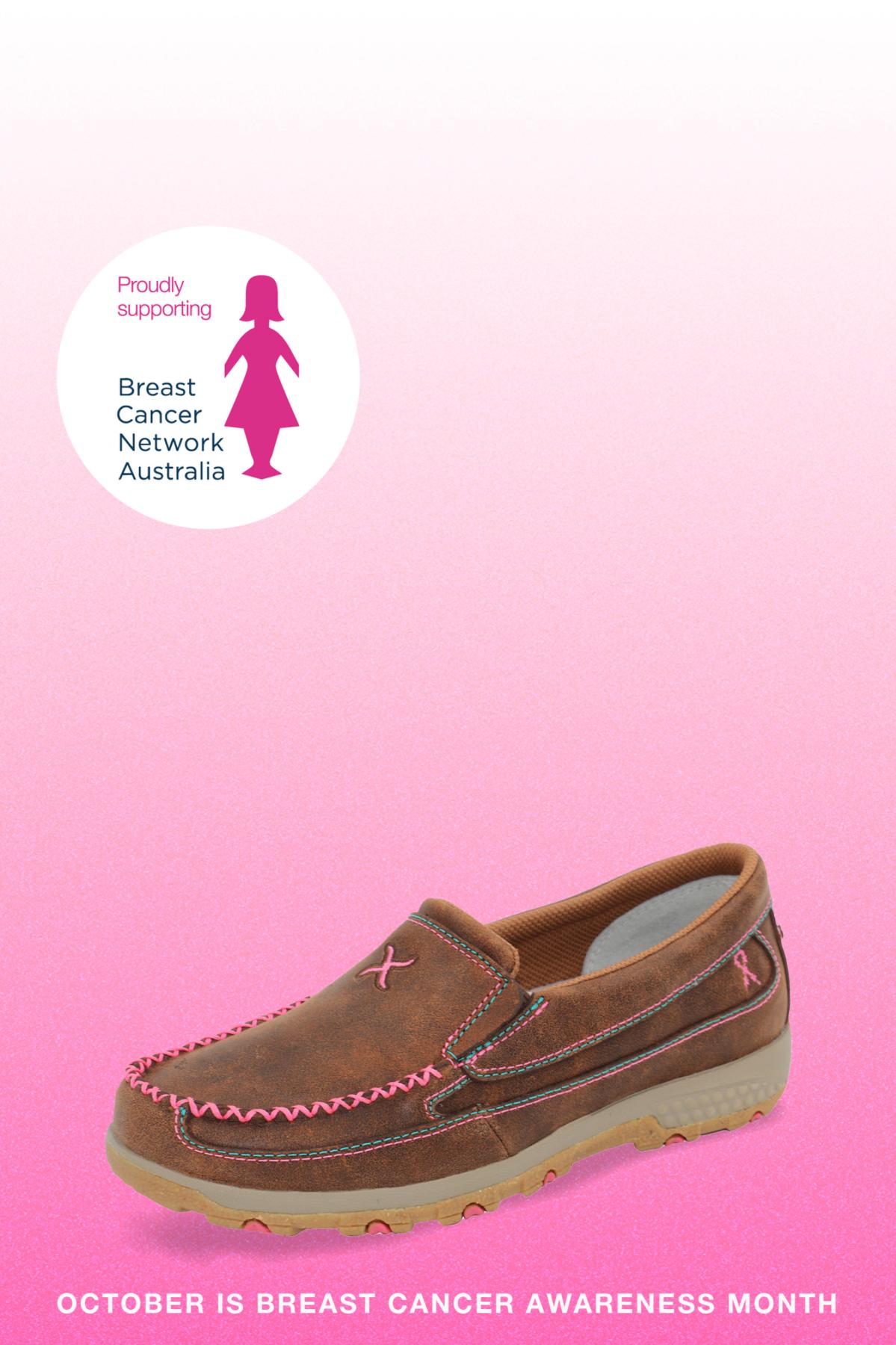 Womens Pink Cellstretch Slipon