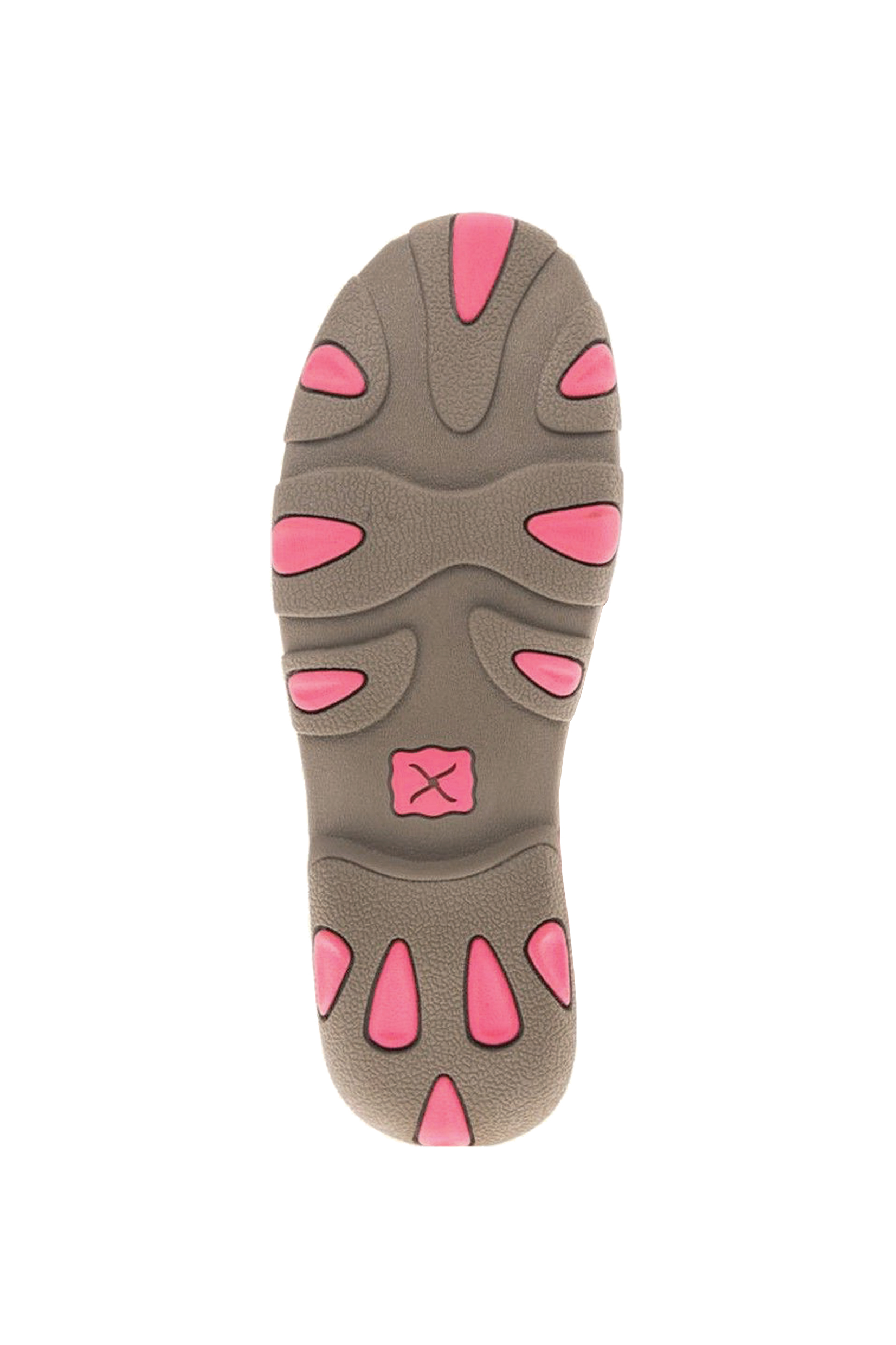Womens Pink Ribbon Mocs Boat Slip On