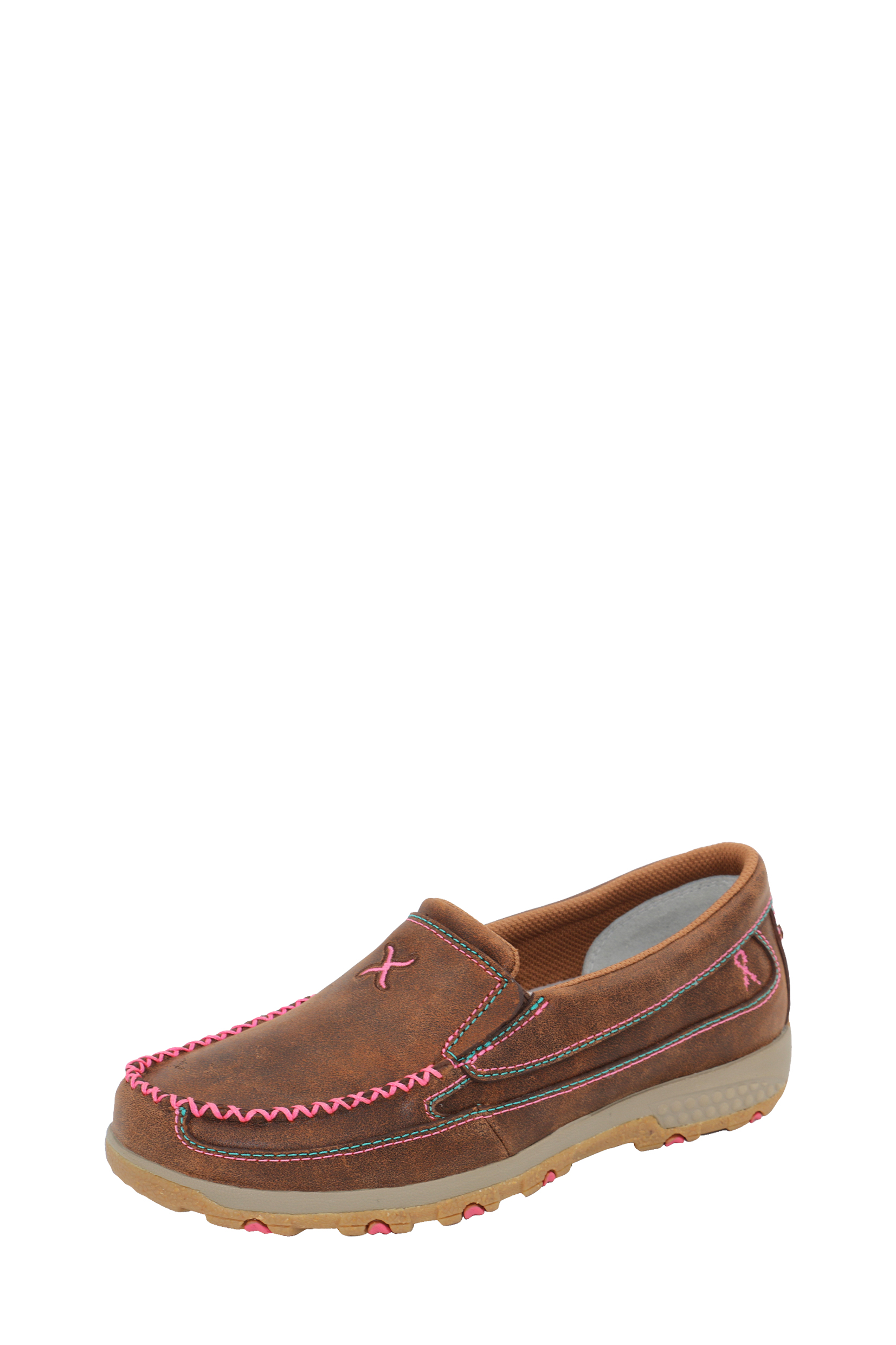 Womens Pink Cellstretch Slipon